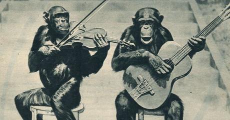 Un jazz-band de chimpanzés (1923)