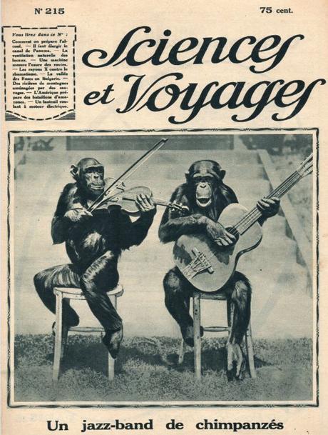 Un jazz-band de chimpanzés (1923)