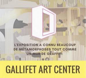 GALLIFET  ART CENTER  à AIX en Provence Programme 2017