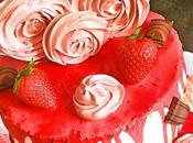Drip Cake Girly fraises