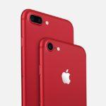 Apple lance un iPhone 7 & un iPhone 7 Plus rouge (PRODUCT)RED