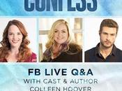 Posez questions Ryan Cooper, Katie Leclerc Colleen Hoover lors Facebook Live l'avant première série Confess Show