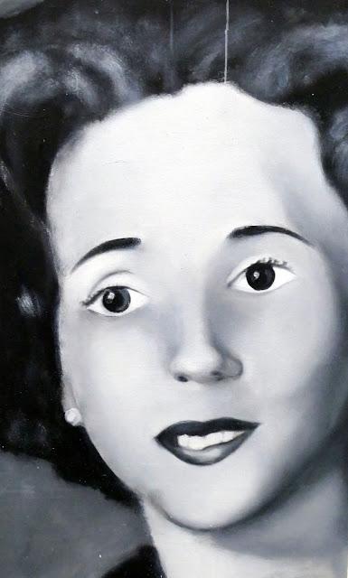 Le Double portrait de Fabiola de Belgique, une oeuvre de Sigmar Polke datée de 1965