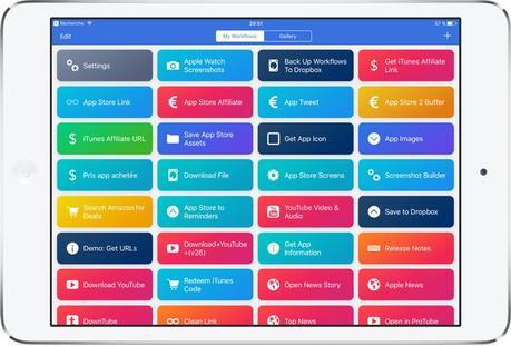 Apple acquiert Workflow l’app d’automatisation