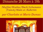 heure d'orgue Saint-Rambert-en-Bugey avec Charlotte Marie Dumas dimanche