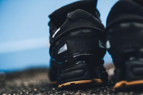 Raf Simons x Adidas Ozweego Black Gum