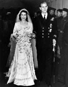 Prince Philip et Reine Elizabeth II mariage