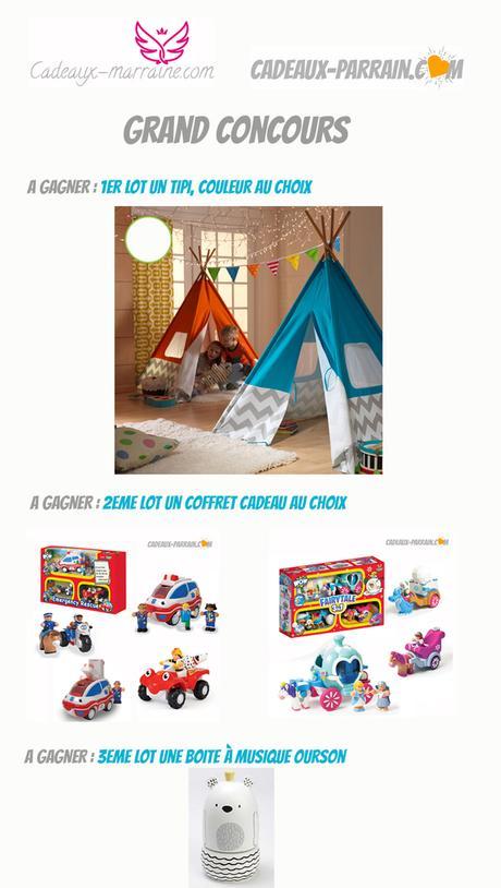 3 sites de parrains marraines + CONCOURS