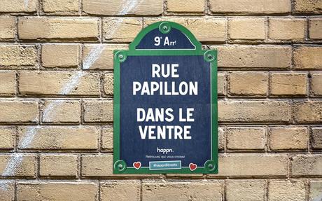 L’application Happn détourne les noms des rues de Paris