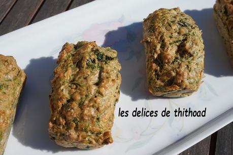 mini Breizh cakes aux épinards et sardines citronnées (recette Foire internationale de Rennes 2017)