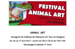 Château de Villesavin  – Festival  « ANIMAL ART » 1er au 17 Avril 2017
