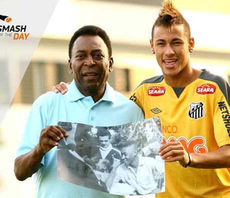 Neymar aussi fort que Pelé au même âge