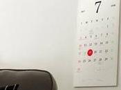 Magic Calendar concept calendrier mural mettre jour temps réel