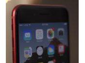 Customisation iPhone rouge avec vitre avant noire vidéo