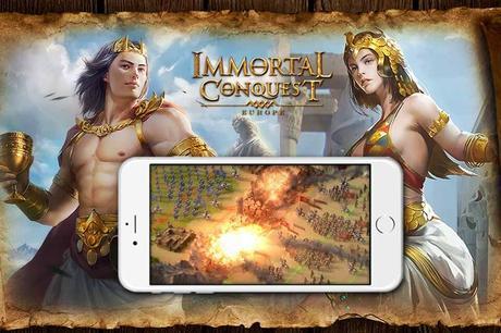 Immortal Conquest : Europe disponible sur iOS & Android