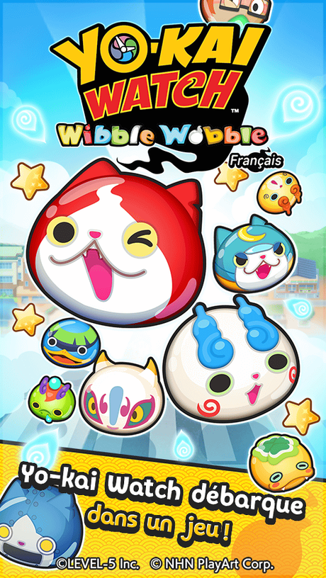 YO-KAI WATCH Wibble Wobble est disponible sur Android et iOS