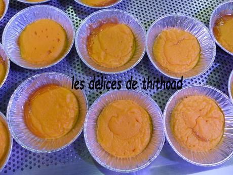 flans de carottes au caramel beurre salé (recette foire internationale Rennes 2017)