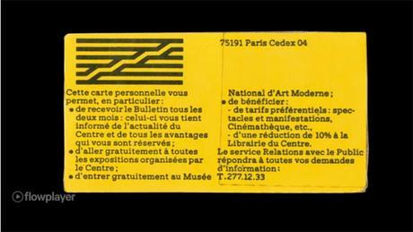 Philippe Apeloig nous raconte le logo du centre Beaubourg de Jean Widmer