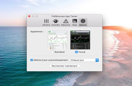 App Tamer 2 pour contrôler l’autonomie de votre Mac