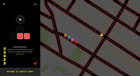 Un aperçu de Ms. Pac-Man au coin de la rue Saint-Denis et l'avenue Mont-Royal.