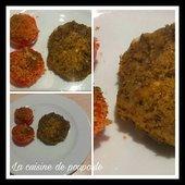 Steak de lentilles et tomates à la provençale au thermomix ou sans (végan) - La cuisine de poupoule
