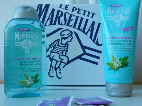 Shampoing et Après-shampoing Fraîcheur Detox Verveine & Thé Le Petit Marseillais
