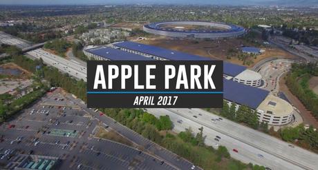 Apple Park va ouvrir ses portes et un drone nous montre une petite vidéo de l’avancement !