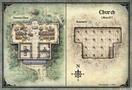 Mike Schley cartographe de « Curse of Strahd »