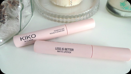 Less is better Matte lipstick : Des rouges à lèvres Kiko en édition très limitée