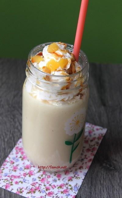 Smoothie mangue ananas banane