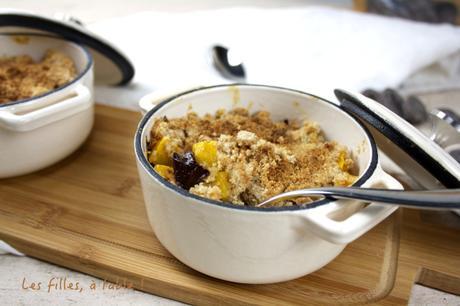 Crumble mangue, chocolat noir et piment d’espelette – Recettes autour d’un ingrédient #27 Crumble mangue, chocolat noir et piment d’espelette – Recettes autour d’un ingrédient #27