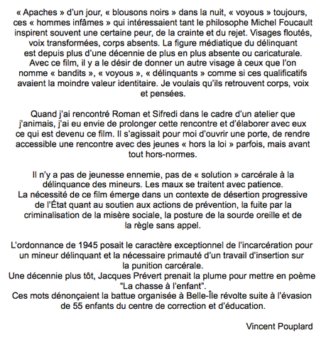 [Avant Première], Lundi 10 avril, au cinéma Lumière Terreaux, « Pas comme des loups » en présence du réalisateur
