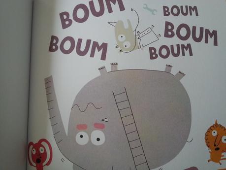 Une aventure de Jean l’éléphant. Le virus de l’Amour. Laurie COHEN et Nicolas GOUNY – 2017 (Dès 3 ans)