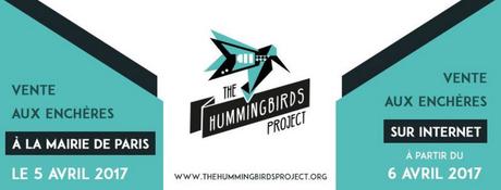 The Hummingbirds Project : Vente aux enchères caritative à Paris  en soutien aux victimes du terrorisme