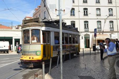 Le vieux tram de Lisbonne