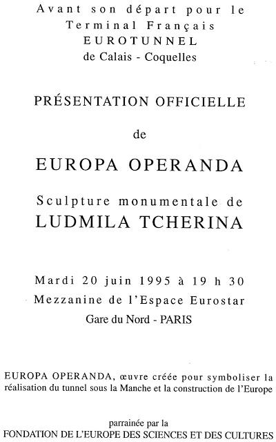 Europa Operanda. Ludmila Tcherina