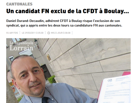 des nouvelles de Daniel Durand-Decaudin, bas du front  (très) ordinaire #FN