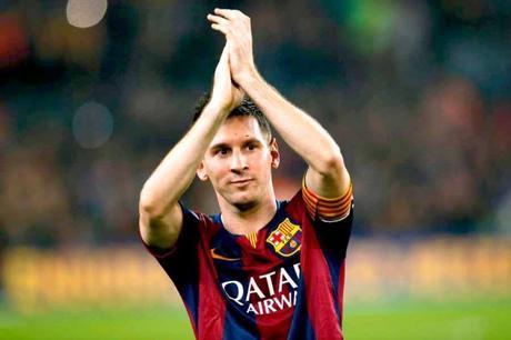 Cette photo de la remontada immortalisée par Lionel Messi !