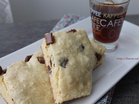 Blondie chocolat