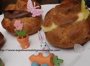 Petits choux Pâques créme Pâte l'huile, Fiberpasta sans beurre*