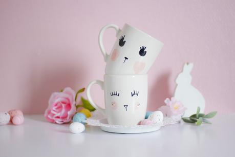 DIY : Des Mugs Lapins pour Pâques ♥