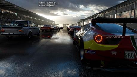 Forza Motorsport 6 sous la Scorpio. 