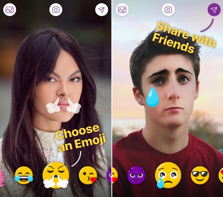 Cette application transforme votre visage en Emoji