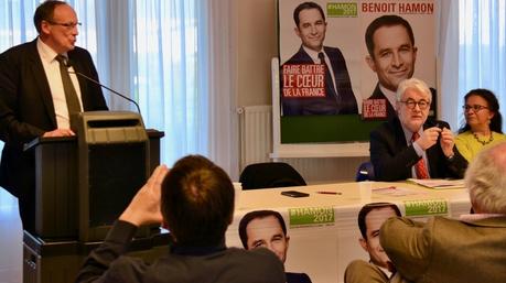 JEAN-JACQUES THOMAS, HIER, A GAUCHY : « BENOÎT HAMON SERA LE PRÉSIDENT DU POUVOIR D’ACHAT ».