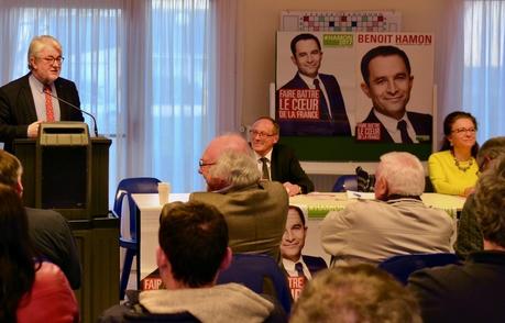 JEAN-JACQUES THOMAS, HIER, A GAUCHY : « BENOÎT HAMON SERA LE PRÉSIDENT DU POUVOIR D’ACHAT ».