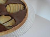 Tarte poire-chocolat