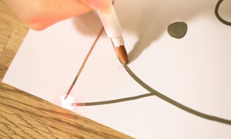 Un stylo pour dessiner des circuits électriques