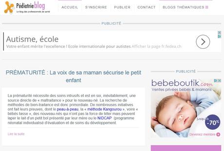 PÉDIATRIE : Un nouveau blog sur la Santé de l'Enfant – Pédiatrie blog par Santé blog