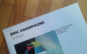 La création du Te Deum d’Éric Champage et les Requiem de Mozart et de Brahms par l’OSQ et l’OSTR Te Deum- Champagne