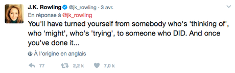 Quand JK Rowling soutient les auteurs débutants